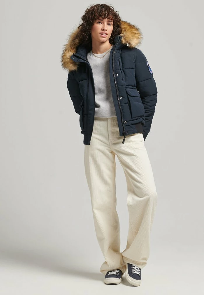 Superdry EVEREST - Winter Jacket - Eclipse Navy 2 Superdry EVEREST - Winter Jacket - Eclipse Navy - Image 2