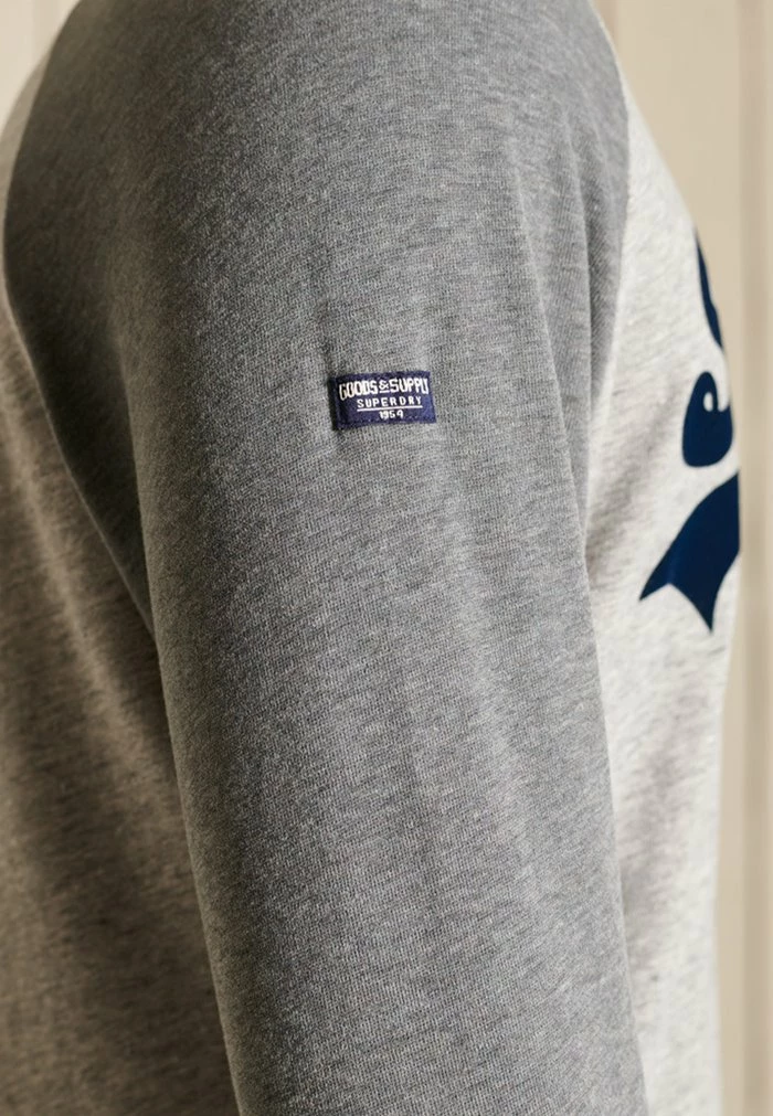 Superdry Long Sleeved Top - Athletic Grey Marl 4 Superdry Long Sleeved Top - Athletic Grey Marl - Image 4