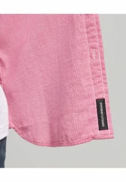 Superdry Shirt - Textured Pink -Superdry Shop 0078b6b513b741e888d6a7895ba69d56