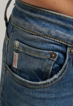 Superdry VINTAGE MID RISE SKINNY - Jeans Skinny Fit - Prince Mid Blue -Superdry Shop 009008f257fb4b999deb4ee660a0e57f