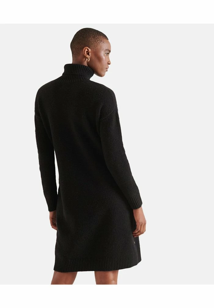 Superdry Jumper Dress - Black 3 Superdry Jumper Dress - Black - Image 3