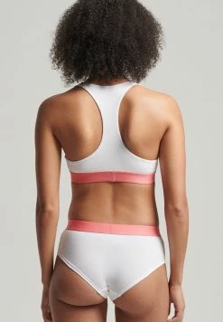 Superdry Briefs - White Fluro Coral