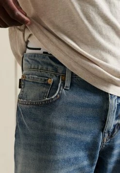 Superdry TAILORED - Straight Leg Jeans - Houston Mid Vintage -Superdry Shop 0158a56e9e9e4f4abb14d17d4c9990d3