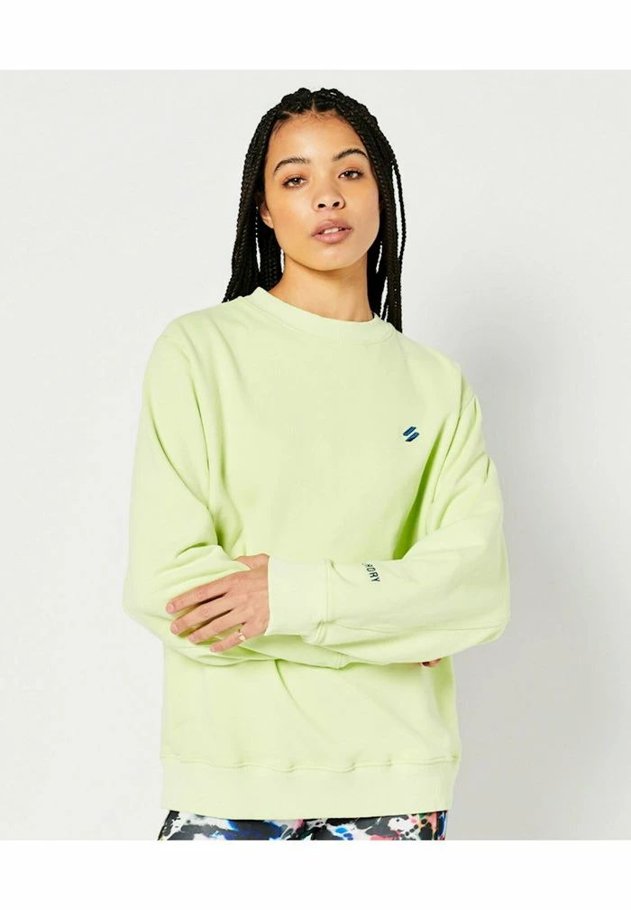 Superdry Sweatshirt - Lime Yellow 1 Superdry Sweatshirt - Lime Yellow
