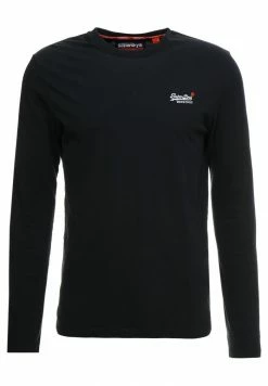 Superdry ORANGE LABEL VINTAGE TEE - Long Sleeved Top - Eclipse Navy -Superdry Shop 01cd9d027f644050aaa93b3259cacaa8