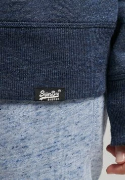 Superdry VINTAGE - Sweatshirt - Vintage Navy Marl -Superdry Shop 0222b4c83ca44568beb64aa482931962