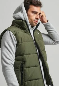 Superdry Waistcoat - Dark Moss 11 Superdry Waistcoat - Dark Moss -Superdry Shop 023cf5ea79644e709d00c0e404294fb2