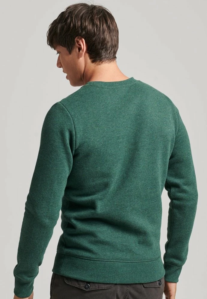 Superdry VINTAGE - Sweatshirt - Campus Green Marl 2 Superdry VINTAGE - Sweatshirt - Campus Green Marl - Image 2