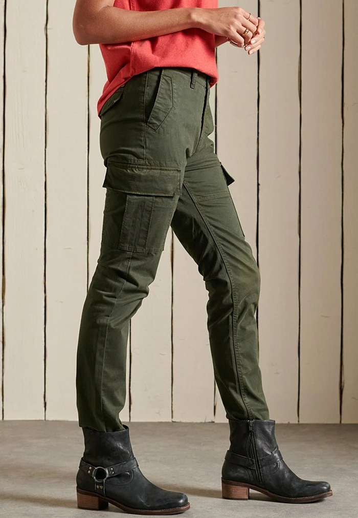 Superdry Cargo Trousers - Surplus Goods Olive 2 Superdry Cargo Trousers - Surplus Goods Olive - Image 2
