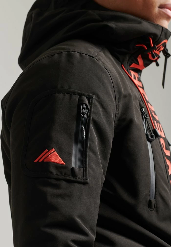 Superdry ULTIMATE SD WINDCHEATER - Outdoor Jacket - Jet Black Bold Orange 5 Superdry ULTIMATE SD WINDCHEATER - Outdoor Jacket - Jet Black Bold Orange - Image 5