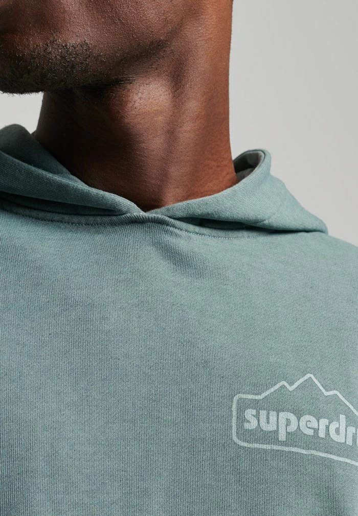 Superdry Hoodie - Drius Green 3 Superdry Hoodie - Drius Green - Image 3