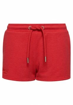 Superdry ORGANIC VINTAGE LOGO - Shorts - Red -Superdry Shop 039083228e40449e93237c784e645583
