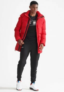 Superdry Winter Coat - Tango Red