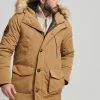 Superdry EVEREST - Winter Coat - Sandstone