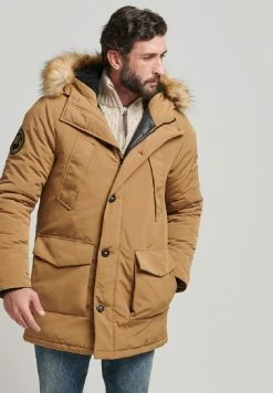 Superdry EVEREST - Winter Coat - Sandstone