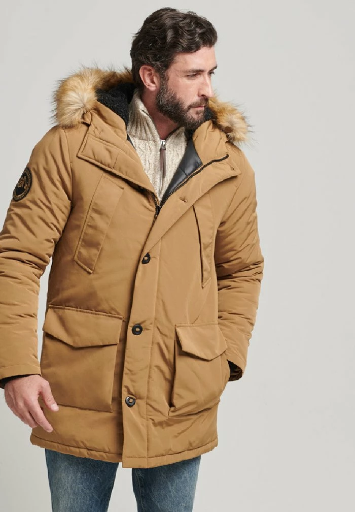 Superdry EVEREST - Winter Coat - Sandstone 1 Superdry EVEREST - Winter Coat - Sandstone