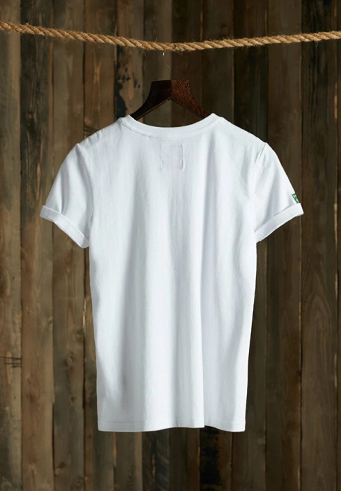 Superdry Print T-shirt - Optic 3 Superdry Print T-shirt - Optic - Image 3