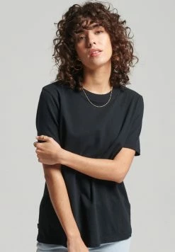 Superdry VINTAGE LOGO TEE - Basic T-shirt - Black