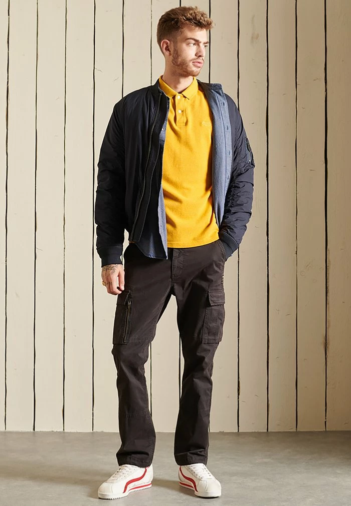 Superdry CLASSIC PIQUE - Polo Shirt - Turmeric Marl 2 Superdry CLASSIC PIQUE - Polo Shirt - Turmeric Marl - Image 2