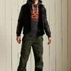 Superdry Hoodie - Charcoal Marl