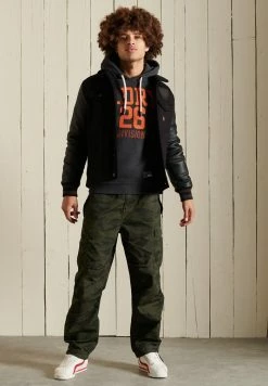 Superdry Hoodie - Charcoal Marl