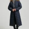 Superdry Winter Coat - Navy