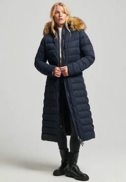 Superdry Winter Coat - Navy