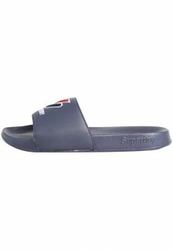 Superdry CORE - Pool Slides - Eclipse Navy