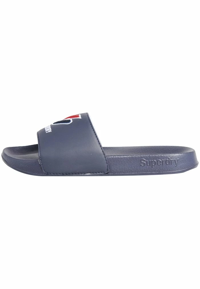 Superdry CORE - Pool Slides - Eclipse Navy 1 Superdry CORE - Pool Slides - Eclipse Navy