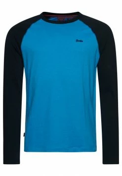 Superdry VINTAGE BASEBALL - Long Sleeved Top - Royal Blue -Superdry Shop 04a6fbdc6dea45b3ac2ba427e842e1d7