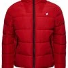 Superdry NON HOODED SPORTS PUFFER - Winter Jacket - Risk Red