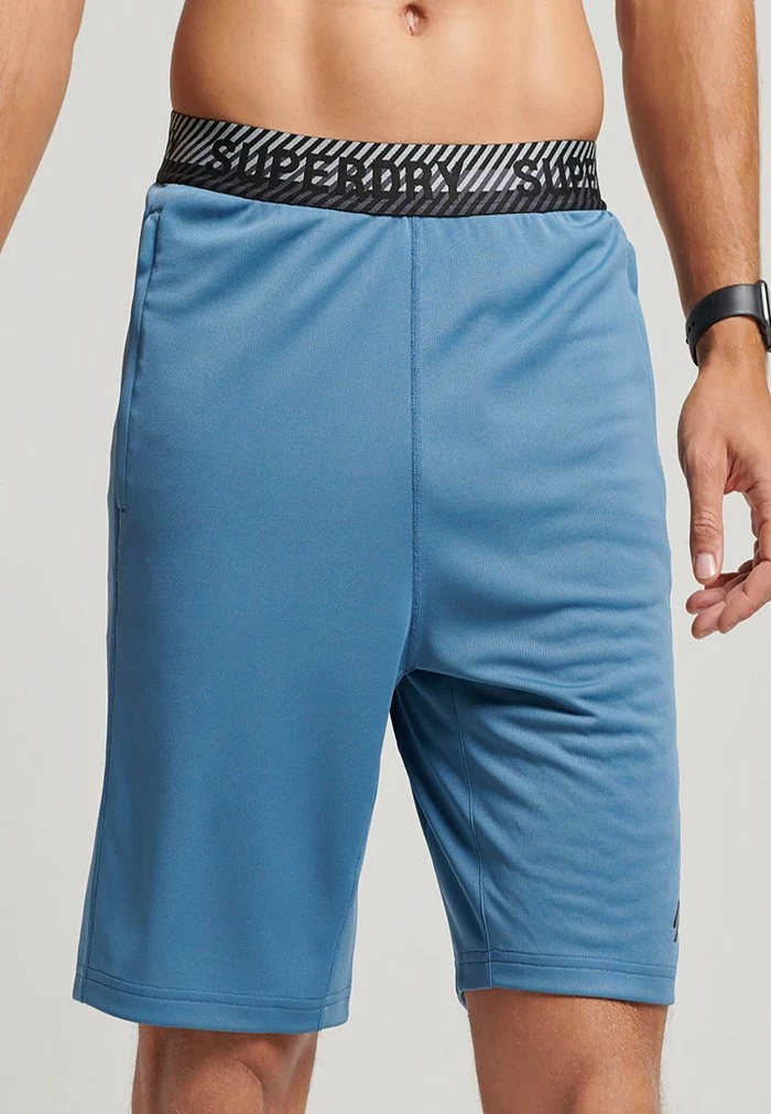 Superdry CORE - Shorts - Copen Blue 1 Superdry CORE - Shorts - Copen Blue