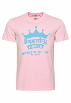 Superdry Print T-shirt - Imperial Pink -Superdry Shop 0526df5c6c604ef68e988927280238ae