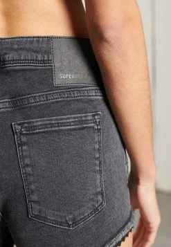 Superdry HOT - Denim Shorts - Wolcott Black Stone -Superdry Shop 055e6b601d2f4b488c15fec03e071185