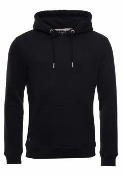 Superdry VINTAGE LOGO EMBROIDERED - Hoodie - Black -Superdry Shop 060ca51bf2144bbdb29ec0775041ef70