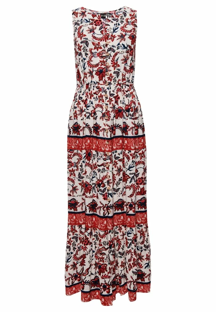 Superdry LUCI - Maxi Dress - Gold Snake 4 Superdry LUCI - Maxi Dress - Gold Snake - Image 4