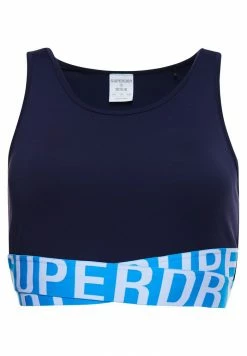 Superdry TRAINING CORE CROSS - Bustier - Rich Navy Aqua -Superdry Shop 06a76022348f4cd38a9bf6c7c52fff28