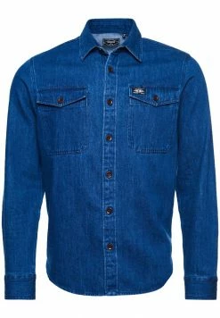 Superdry Shirt - Mid Blue Wash