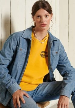 SUPERDRY - Sweatshirt - Turmeric Marl -Superdry Shop 06c65b6d741e498fac72b2425a15ea1a