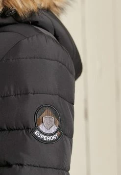 Superdry Winter Coat - Black -Superdry Shop 06d61e45dec943f890a7a1929522d9f6