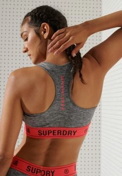 Superdry Bustier - Grey Marl -Superdry Shop 072da70470a04762af0f2cee4af016c9