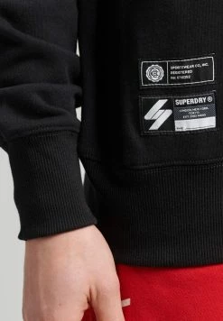 Superdry VARSITY ARCH - Sweatshirt - Black -Superdry Shop 074be77be9584860b5648021c3fec255