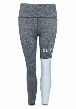 Superdry TRAINING GRAPHIC - Leggings - Trousers - Grey Marl -Superdry Shop 075459ced22e4bf0a3cdc5878dbdba49