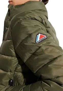 Superdry FUJI - Down Jacket - Khaki -Superdry Shop 075a5b0f73144e108d0613267605e83e