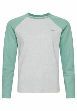 Superdry VINTAGE BASEBALL 3/4 SLEEVED - Long Sleeved Top - Glacier Grey Marl Sage Marl -Superdry Shop 079c1f0443444b95a87a162ebf171096