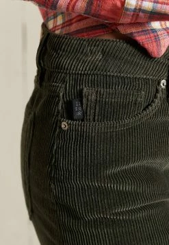 SUPERDRY - Denim Skirt - Surplus Good Olive Cord