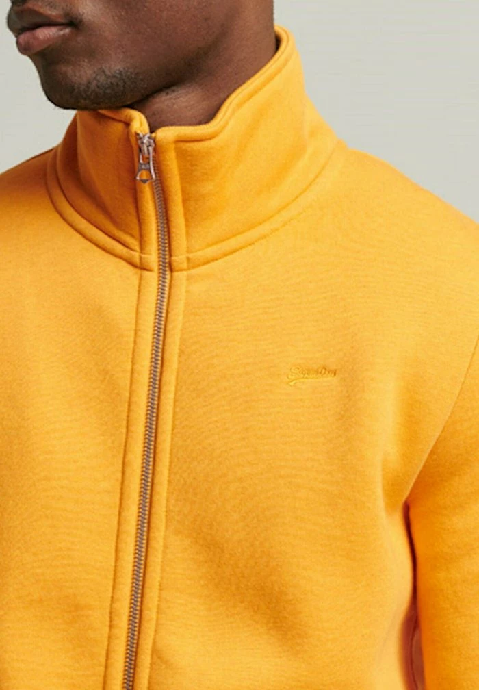 Superdry Zip-up Sweatshirt - Turmeric Marl 3 Superdry Zip-up Sweatshirt - Turmeric Marl - Image 3