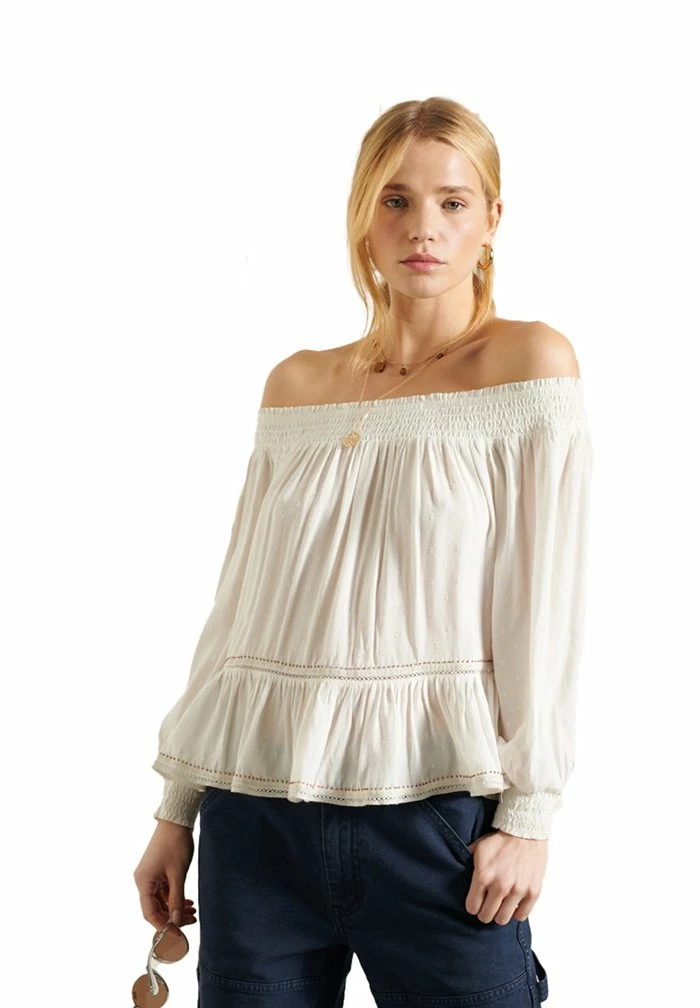 Superdry AMEERA - Blouse - White 1 Superdry AMEERA - Blouse - White