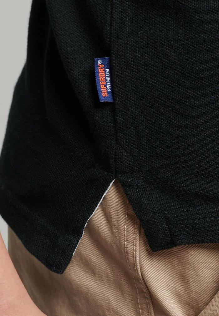 Superdry Polo Shirt - Black 5 Superdry Polo Shirt - Black - Image 5