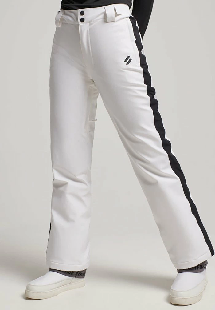 Superdry CORE - Trousers - Optic 1 Superdry CORE - Trousers - Optic